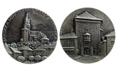 Medaila Ag  "Kremnica Dolná brána"