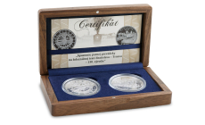Strieborná medaila - Nezrealizované motívy zberateľských mincí - 10€ Spustenie parnej prevádzky na železničnej trati Bratislava - Trnava - 150.výročie