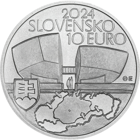 Strieborná minca 10€ (2024) BU - Slovenské národné povstanie - 80.výročie