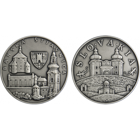 Medaila SP "Banská Štiavnica - Slovakia"