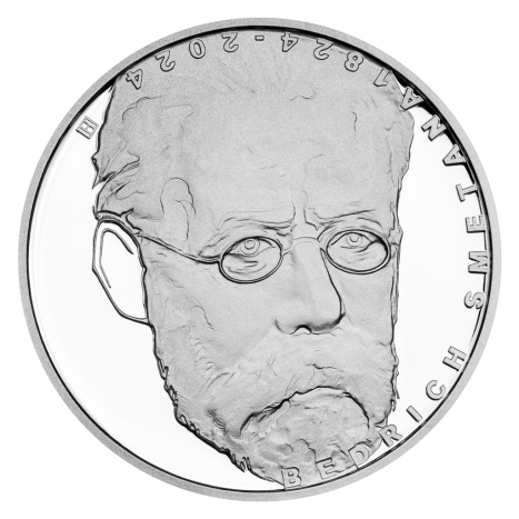 Silver coin 200 CZK (2024) proof - Bedřich Smetana