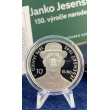 10 Euro strieborná zberateľská minca Slovensko - Janko Jesenský