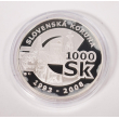 1000 Sk Rozlúčka so slovenskou korunou 2008 Proof