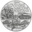 Strieborná minca 10€ (2024) BU - Slovenské národné povstanie - 80.výročie