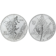 Strieborná minca 10€ (2024) BU - Podanie správy o nacistických vyhladzovacích táboroch Auschwitz a Birkenau - 80.výročie